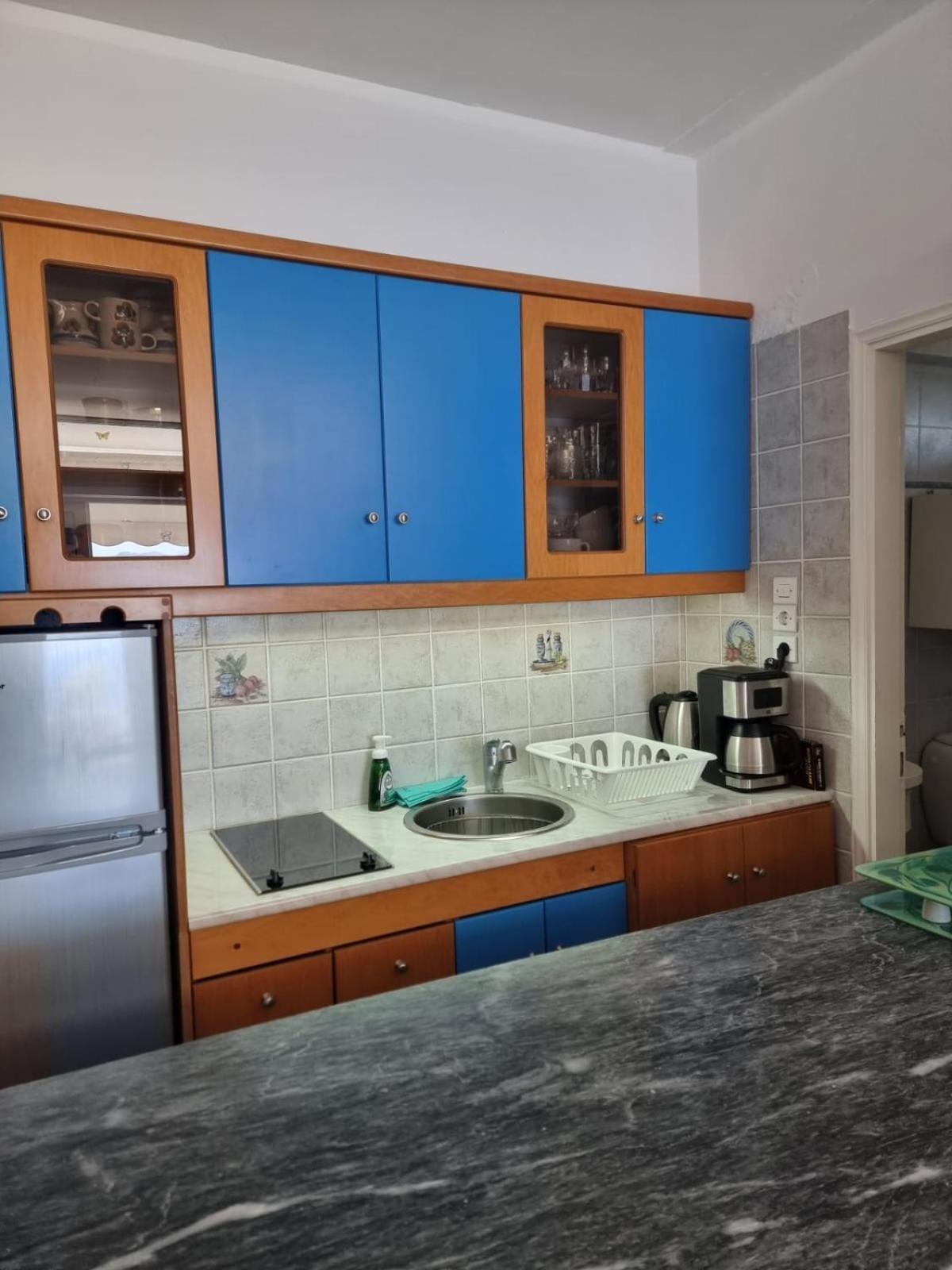Atlas Apartment With Private Beach And Seaview Blue Loutráki Exteriér fotografie