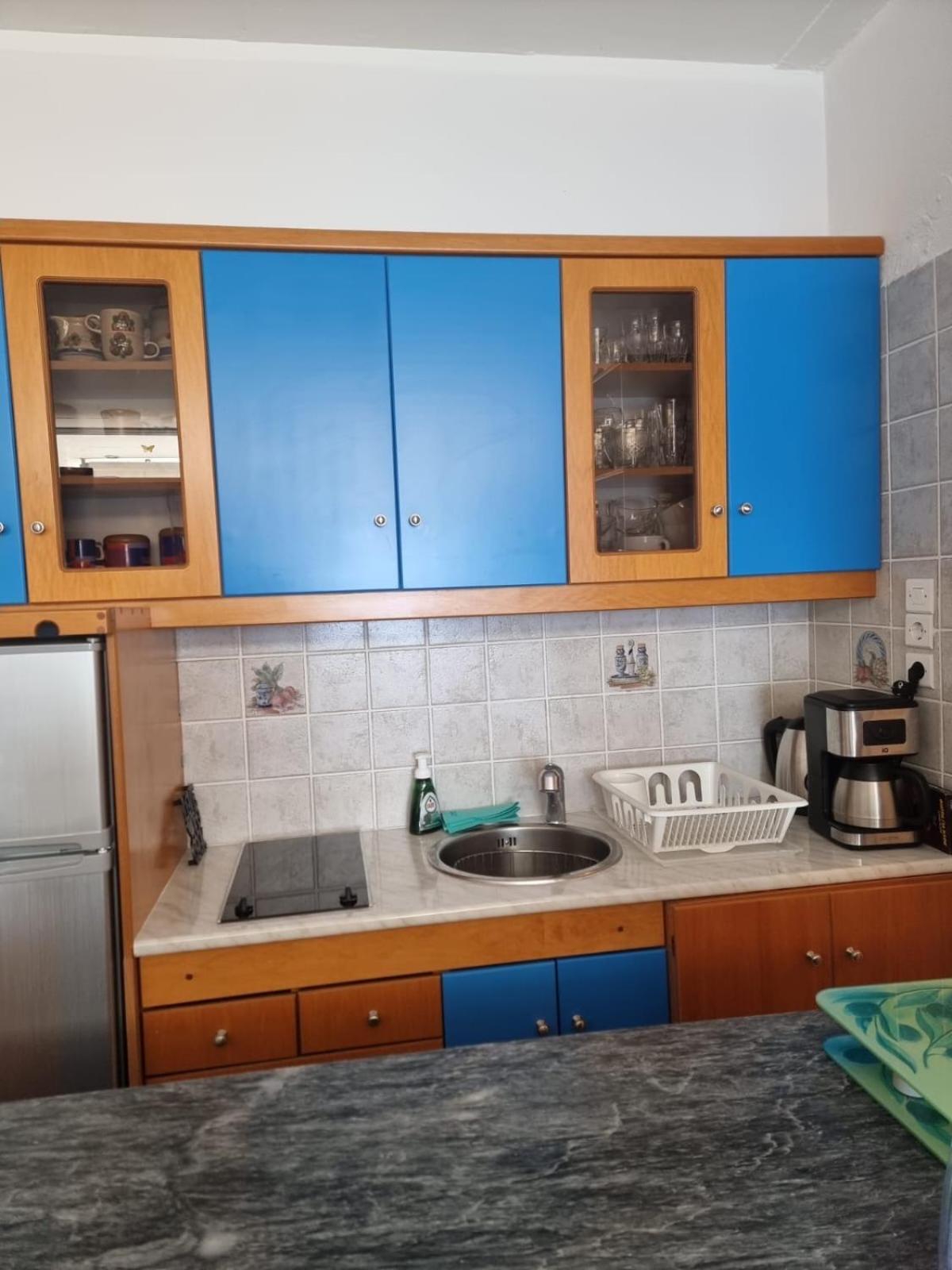 Atlas Apartment With Private Beach And Seaview Blue Loutráki Exteriér fotografie